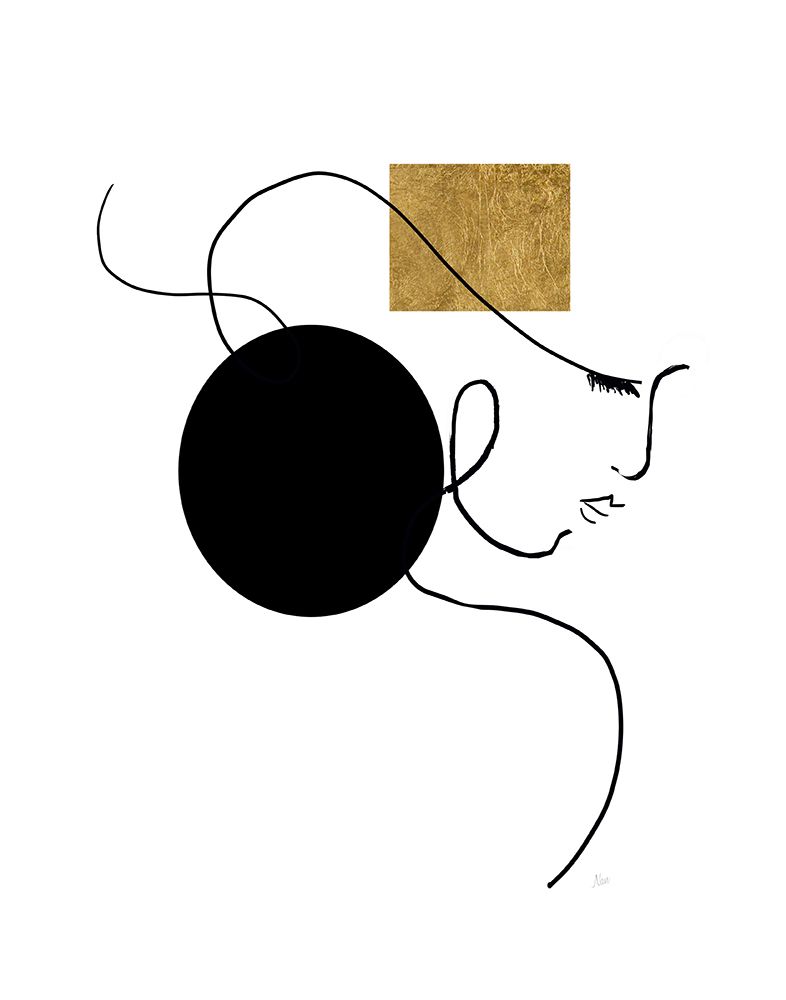 Shapes and Lines I art print by Nan for $57.95 CAD