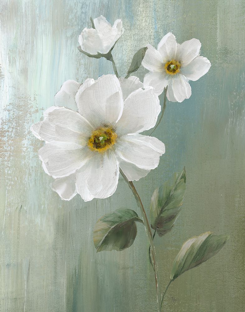 White Fancy II art print by Nan for $57.95 CAD