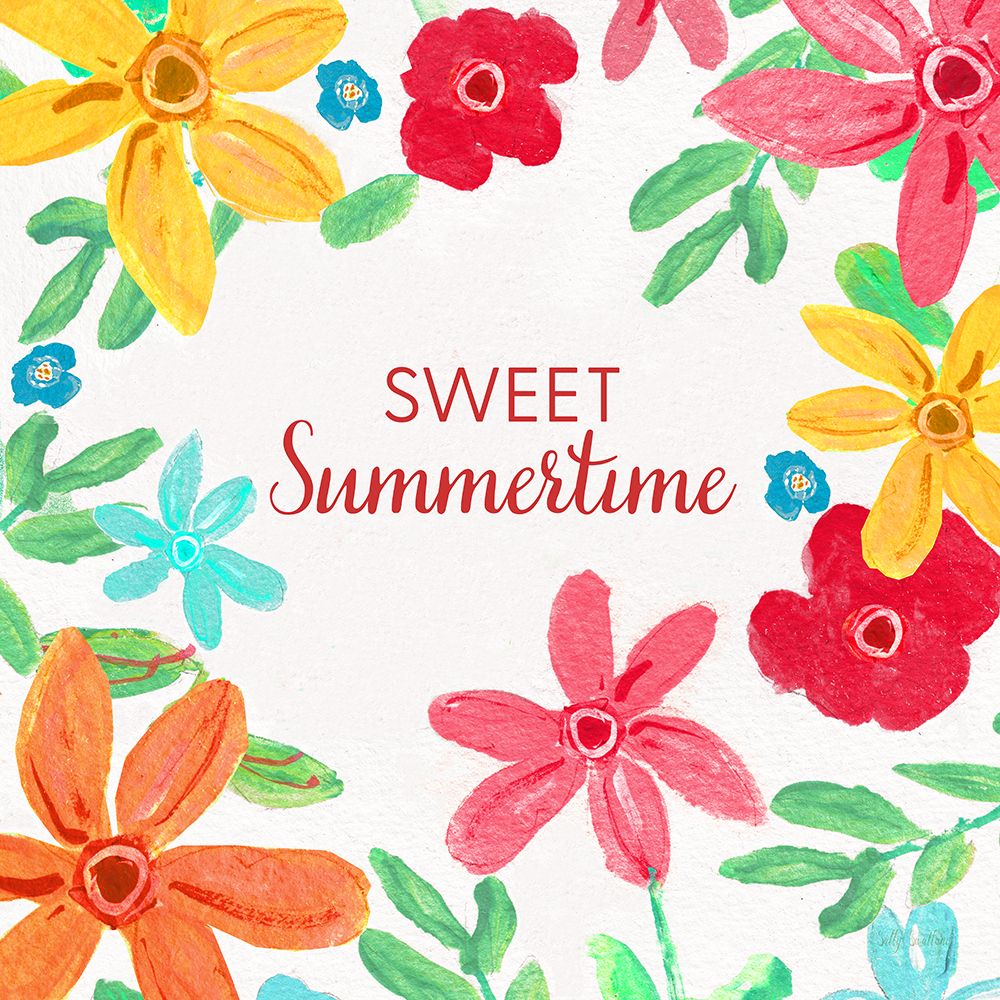Sweet Summertime art print by Sally Swatland for $57.95 CAD