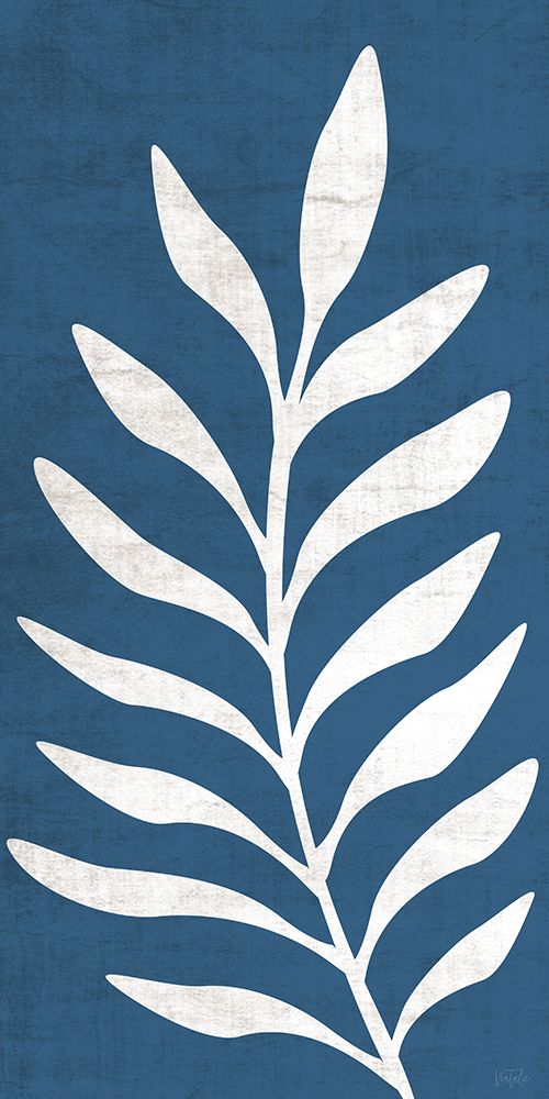 Blue Greenery I art print by Natalie Carpentieri for $57.95 CAD