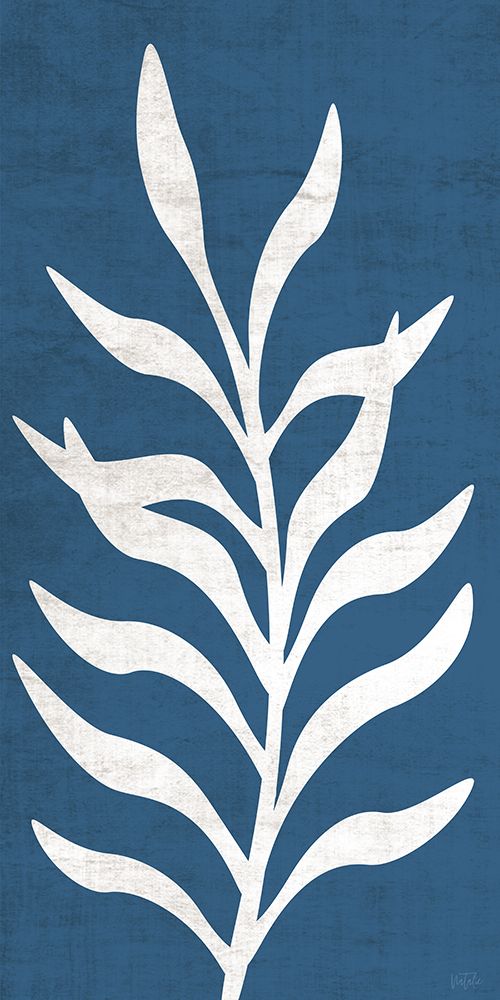 Blue Greenery II art print by Natalie Carpentieri for $57.95 CAD