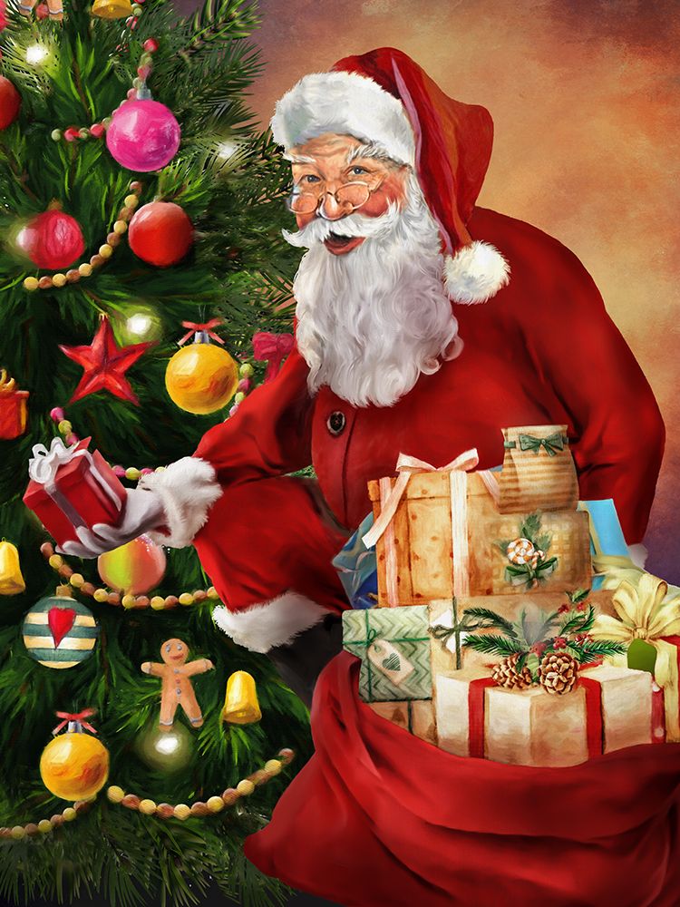 Santas Presents art print by Conrad Knutsen for $57.95 CAD