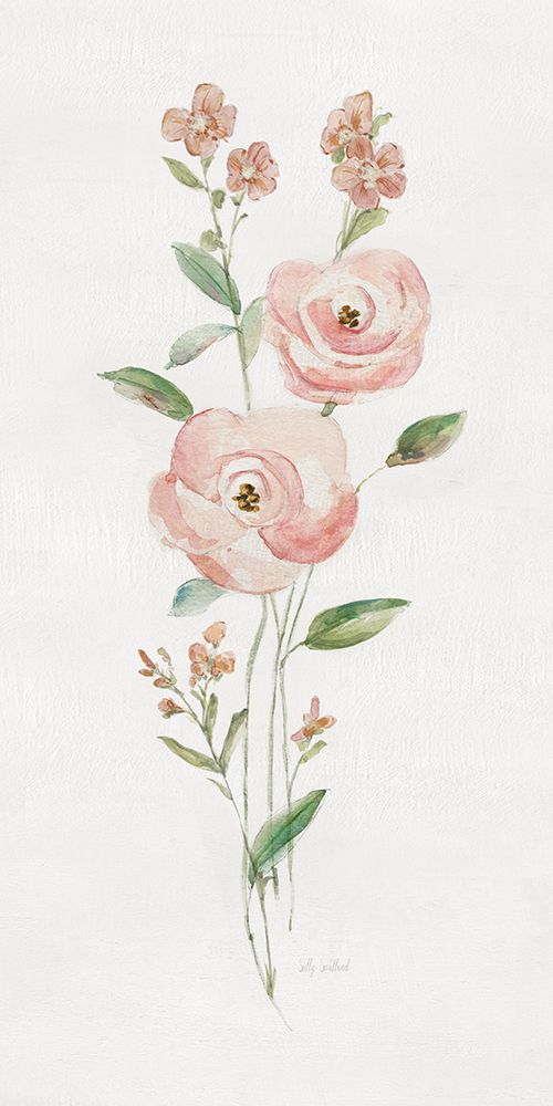 Floral Belle II art print by Sally Swatland for $57.95 CAD