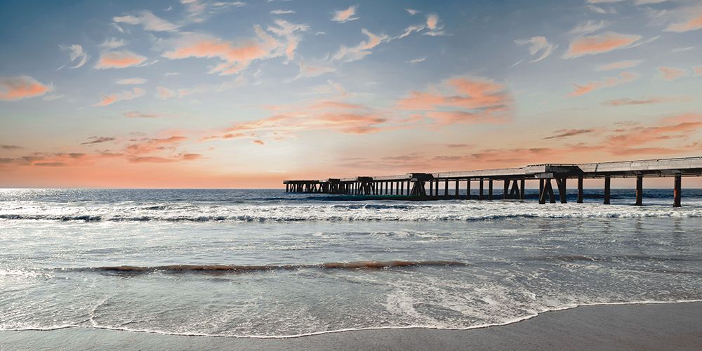 Pacific Beach Sunset art print by Natalie Carpentieri for $57.95 CAD