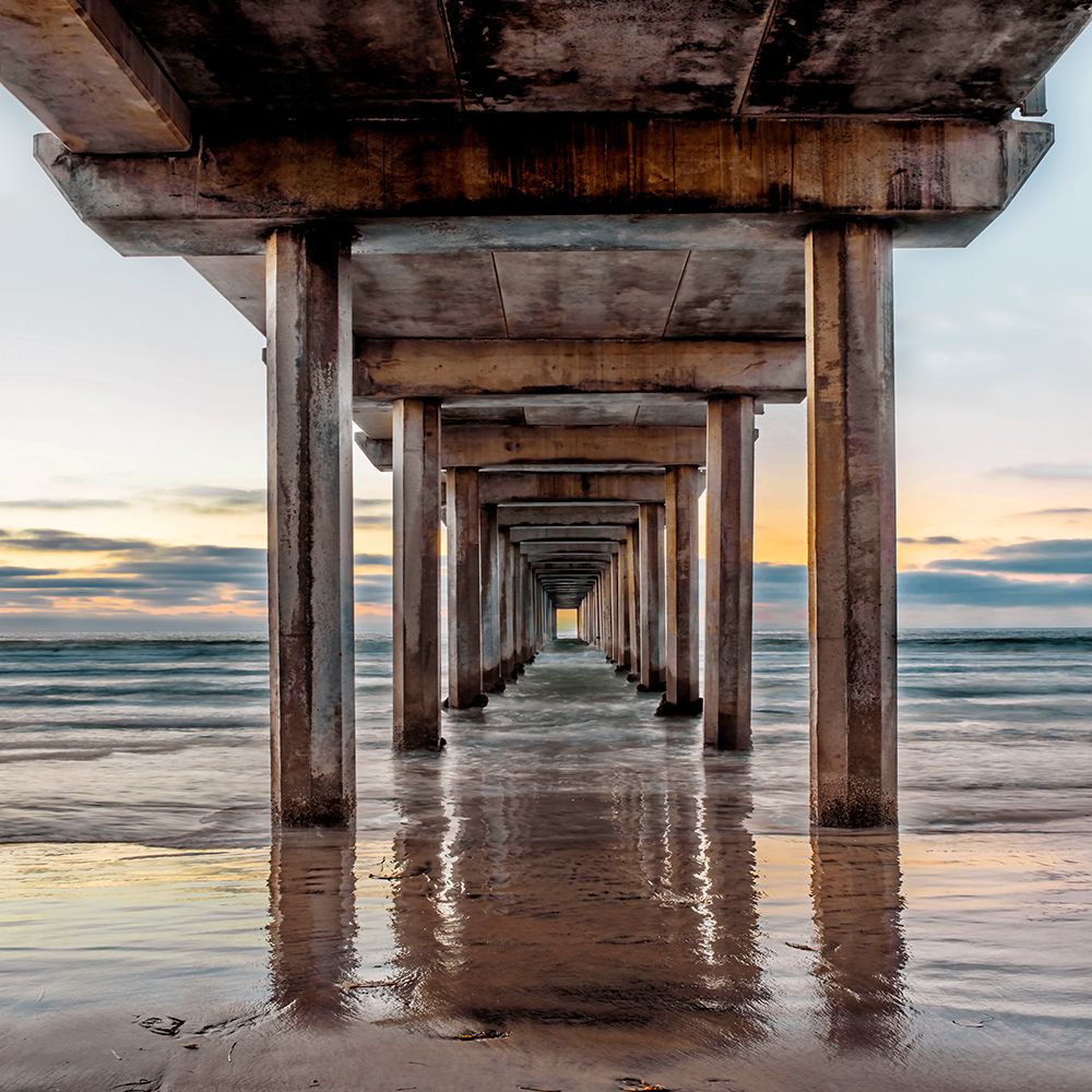 Under Scripps Pier art print by Danita Delimont for $57.95 CAD