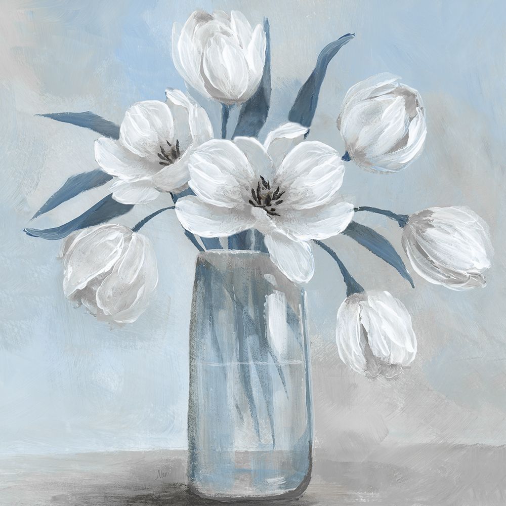 Tulip Morning II art print by Nan for $57.95 CAD
