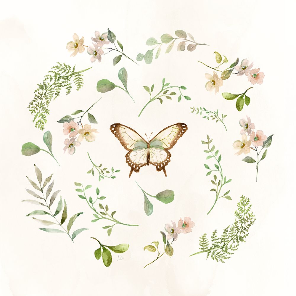 Butterfly Enchantment II art print by Nan for $57.95 CAD