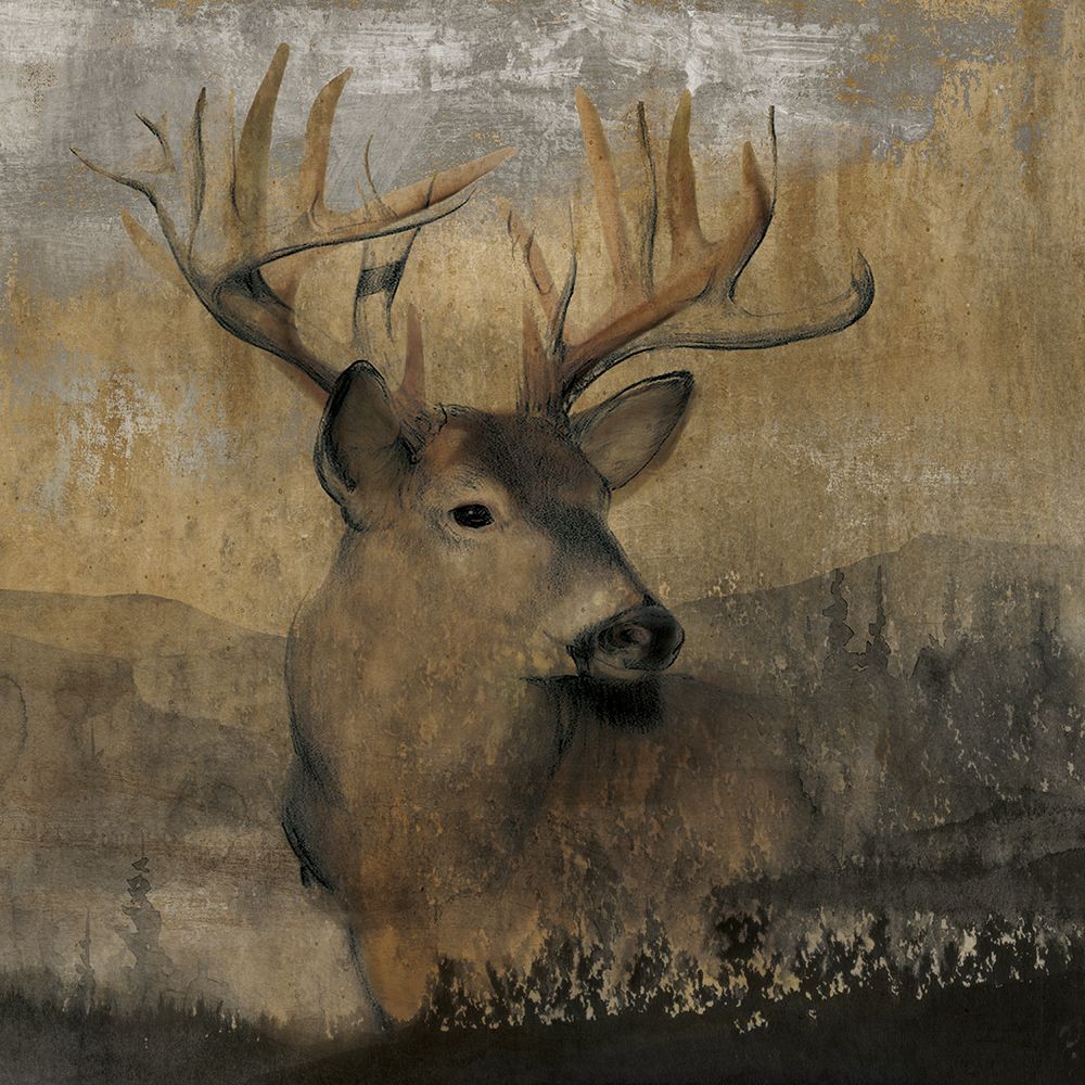 Forest Deer art print by Carol Robinson for $57.95 CAD