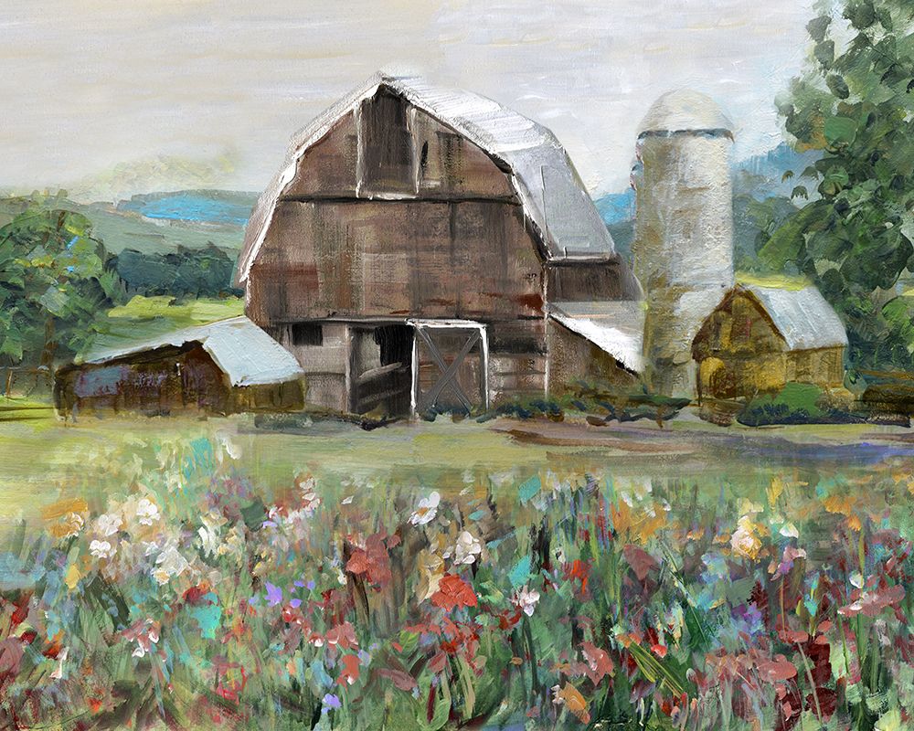 Summer Barn art print by Sally Swatland for $57.95 CAD