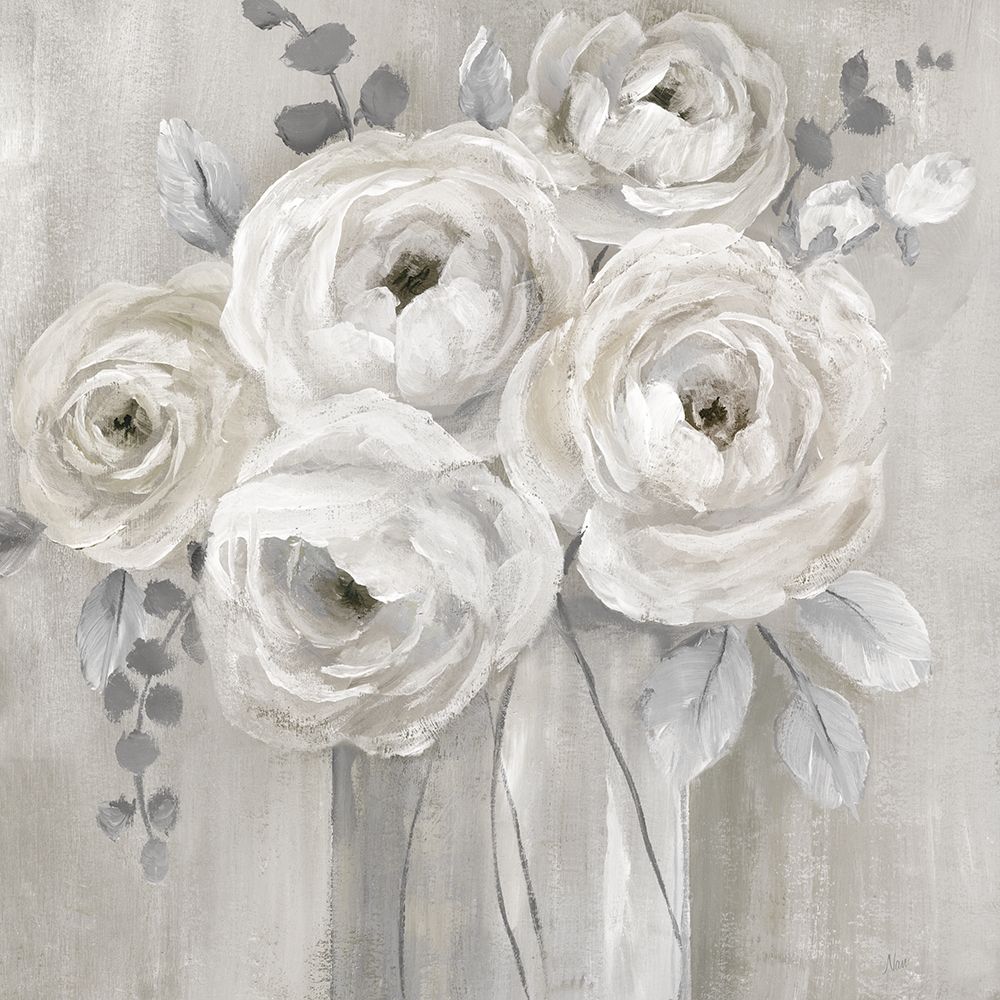 Creamy Roses art print by Nan for $57.95 CAD