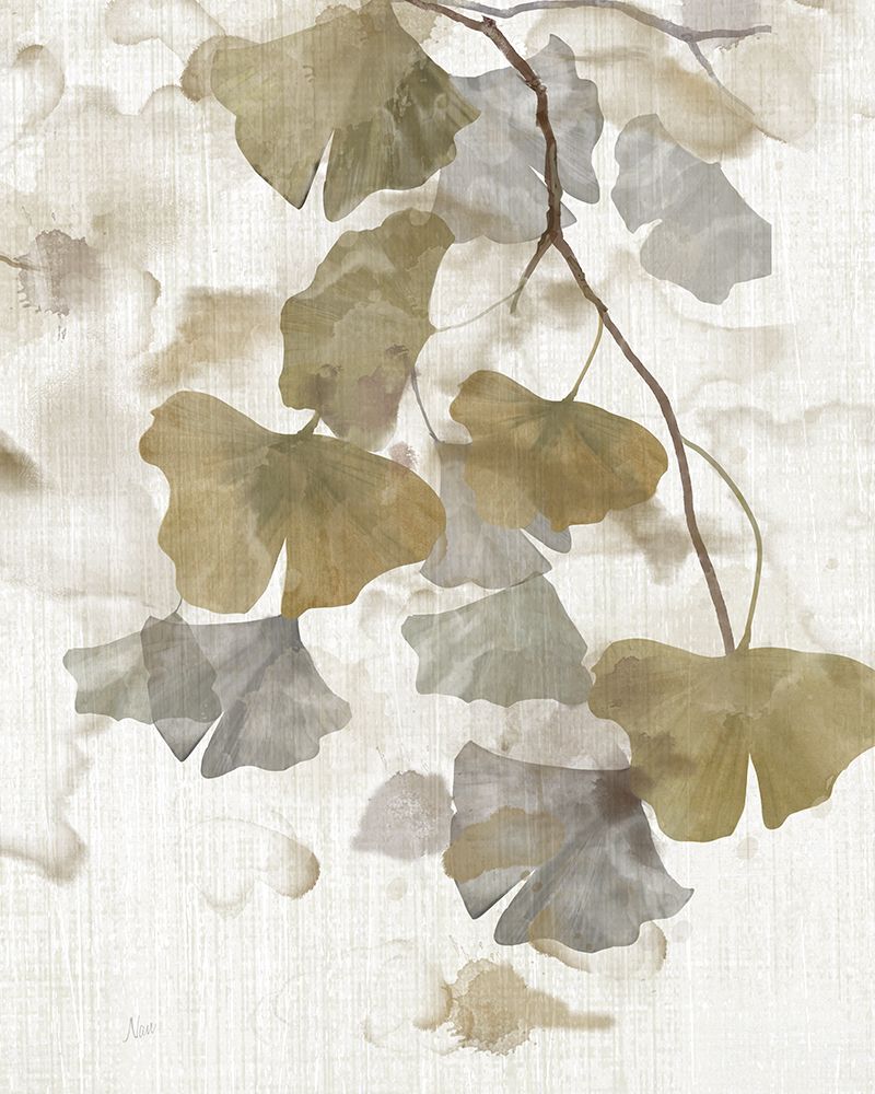 Ginkgo Accent II art print by Nan for $57.95 CAD
