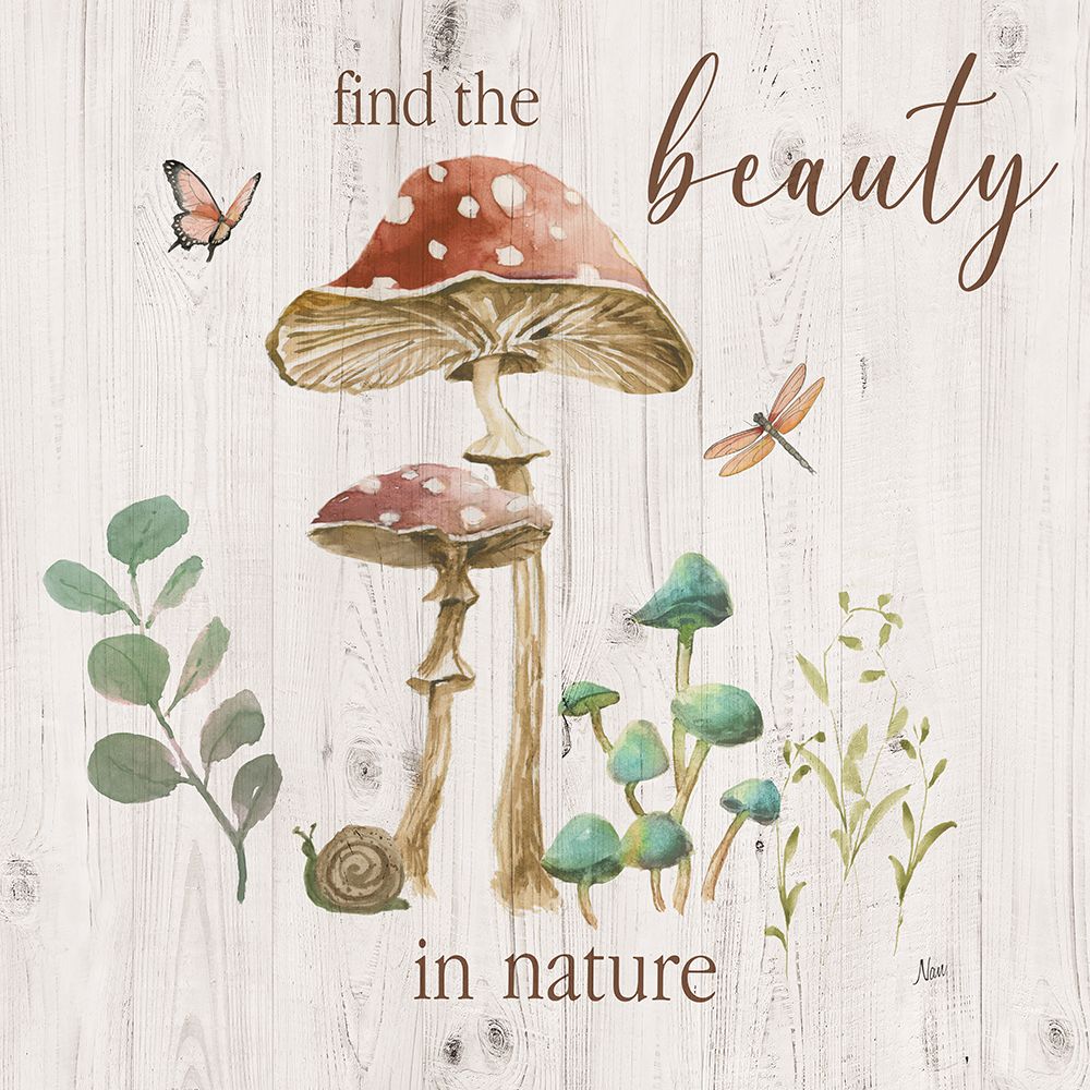 Woodland Nature II art print by Nan for $57.95 CAD
