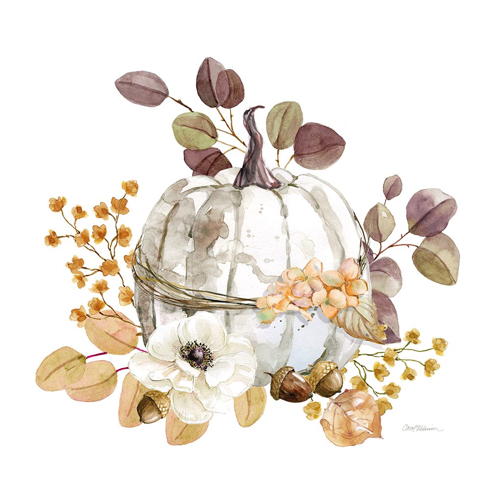 Autumn Beginnings Pumpkin I art print by Carol Robinson for $57.95 CAD