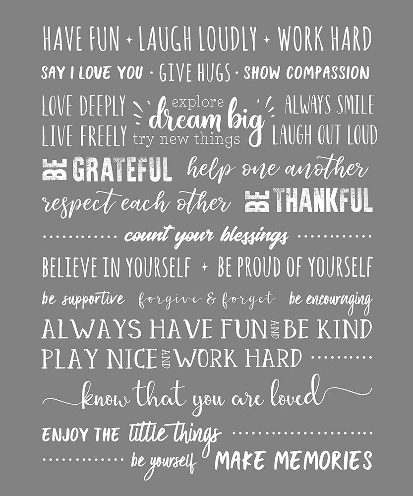 Count Your Blessings art print by CAD Design for $57.95 CAD