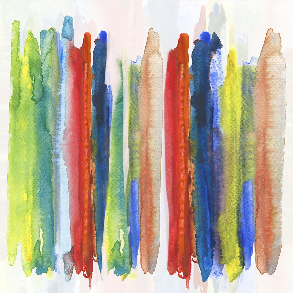 Abstract City art print by Susan Jill for $57.95 CAD