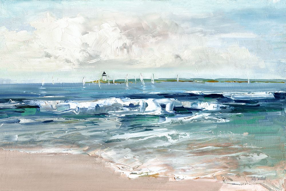 Summer Sails art print by Sally Swatland for $57.95 CAD