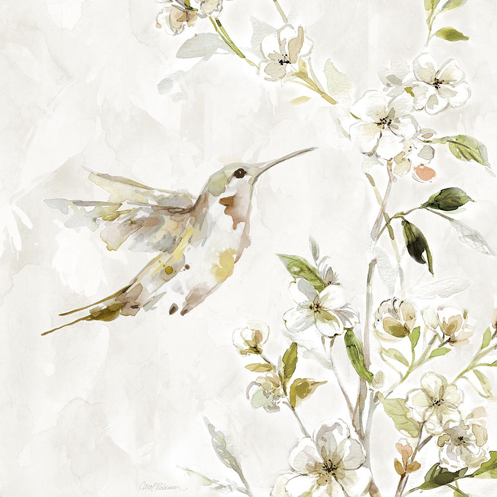 Hummingbird Song III art print by Carol Robinson for $57.95 CAD