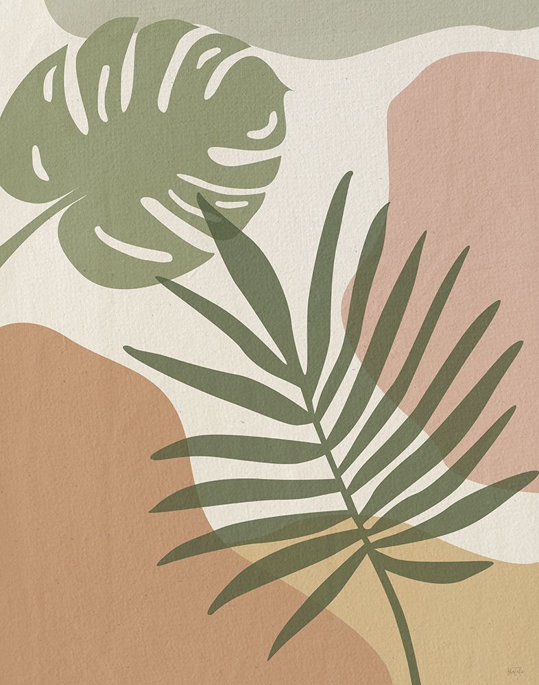 Mid Century Palm I art print by Natalie Carpentieri for $57.95 CAD