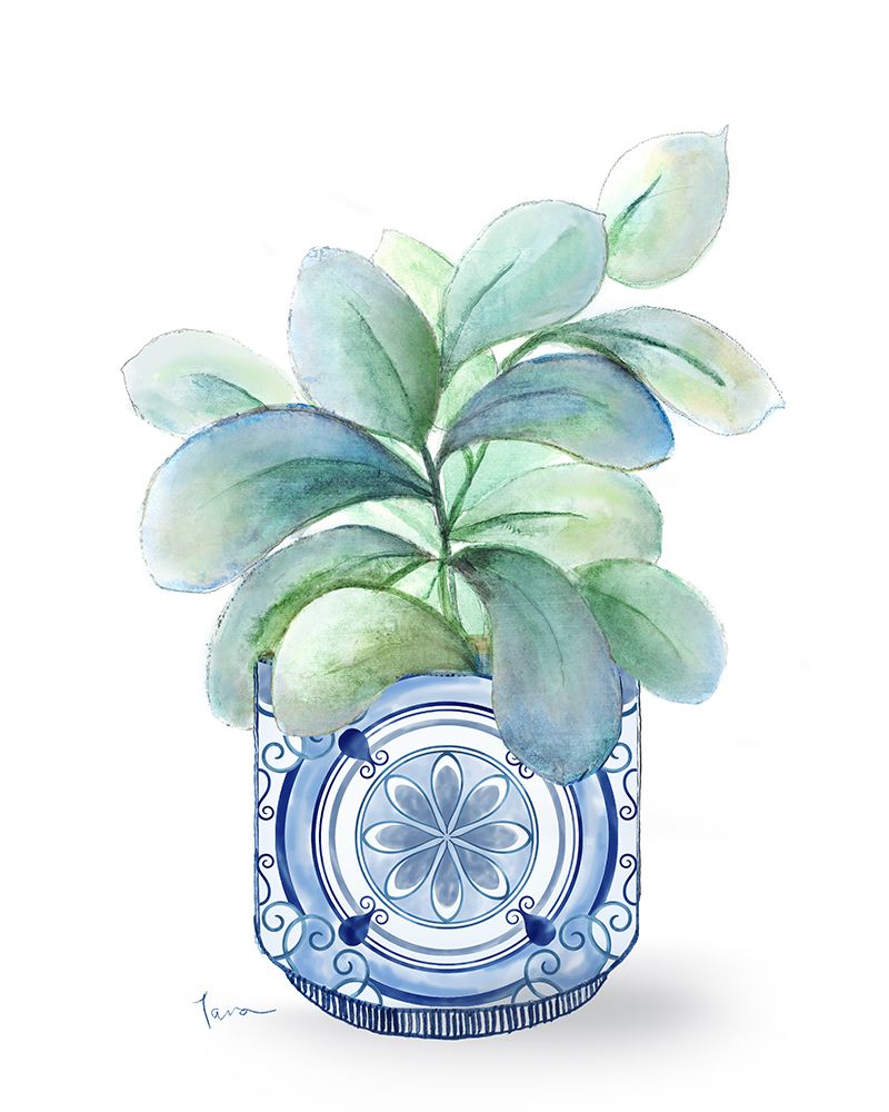 Plant Chinoiserie II art print by Tava Studios for $57.95 CAD