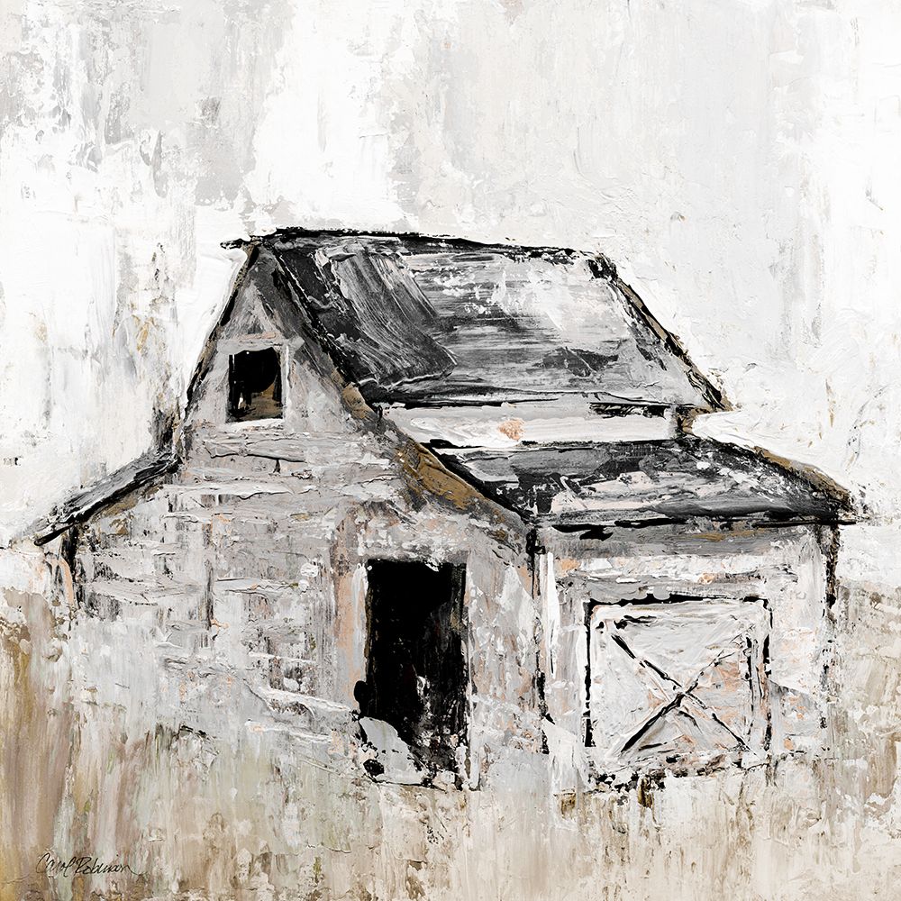 Neutral Barn I art print by Carol Robinson for $57.95 CAD