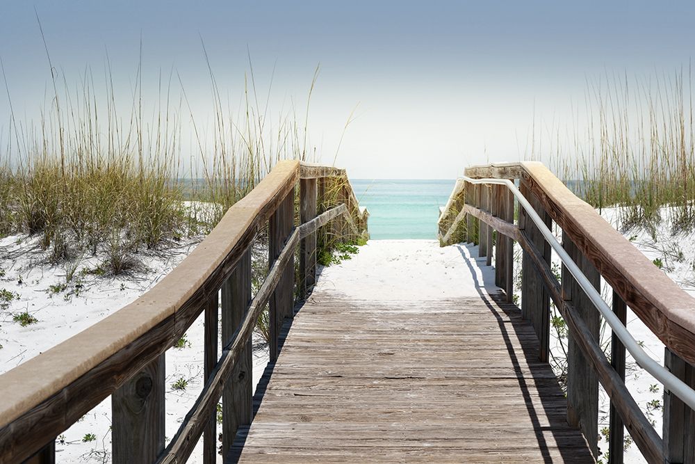 Be Happy Walkway art print by Nan for $57.95 CAD