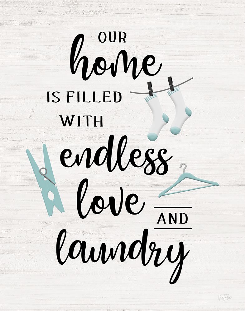 Endless Love and Laundry art print by Natalie Carpentieri for $57.95 CAD