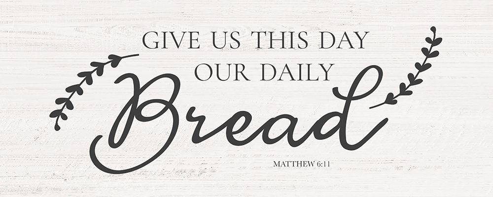 Daily Bread art print by CAD Design for $57.95 CAD