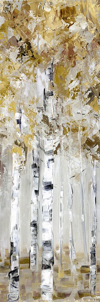 Neutral Birch I art print by Sally Swatland for $57.95 CAD