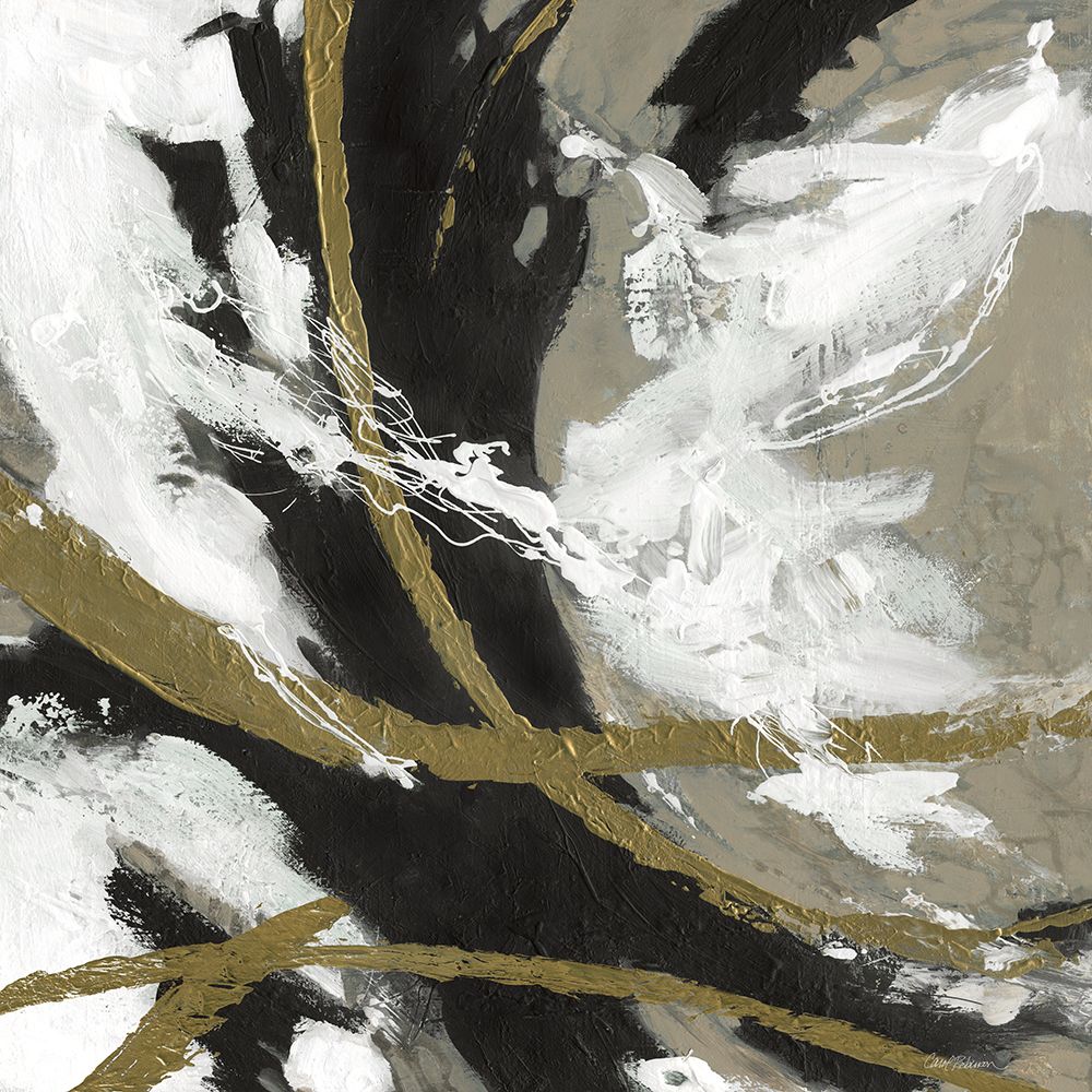 Golden Flourish art print by Carol Robinson for $57.95 CAD