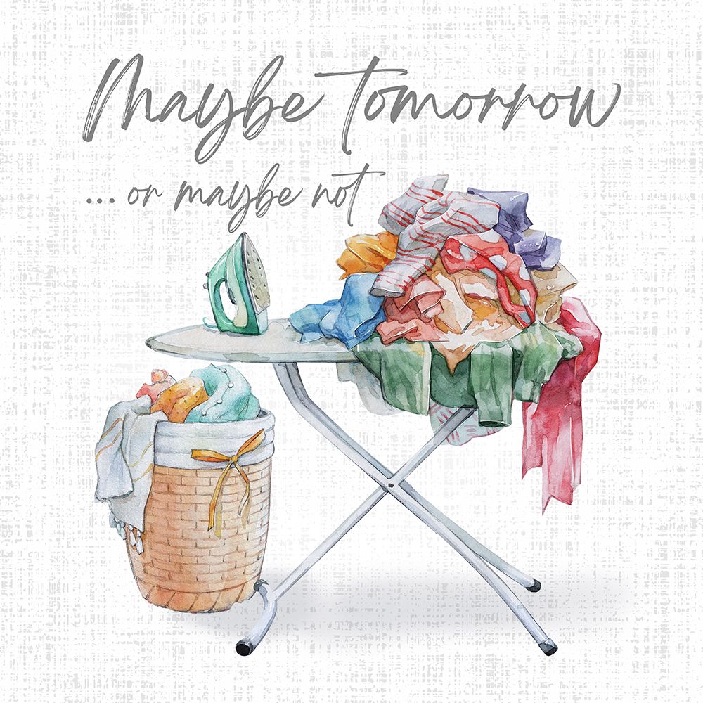 Laundry Day Maybe Tomorrow art print by Conrad Knutsen for $57.95 CAD
