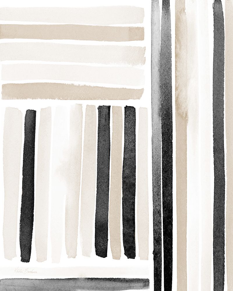 Neutral Lines I art print by Kristen Brockmon for $57.95 CAD