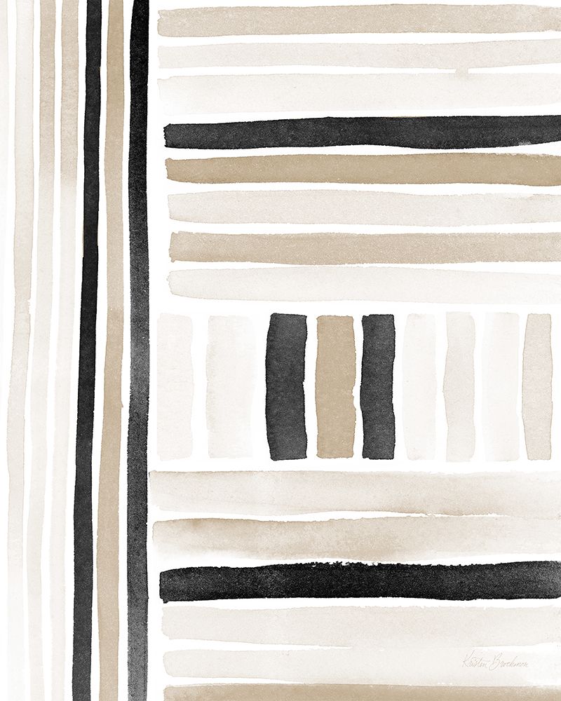 Neutral Lines II art print by Kristen Brockmon for $57.95 CAD