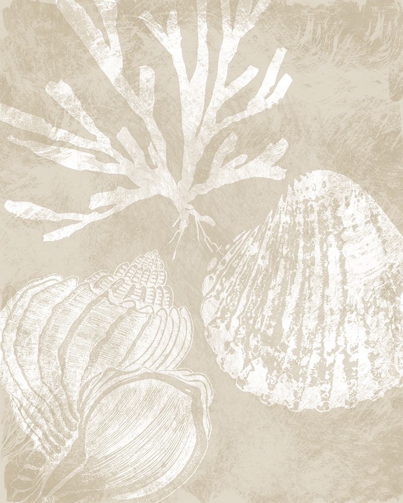 Neutral Coral I art print by Carol Robinson for $57.95 CAD