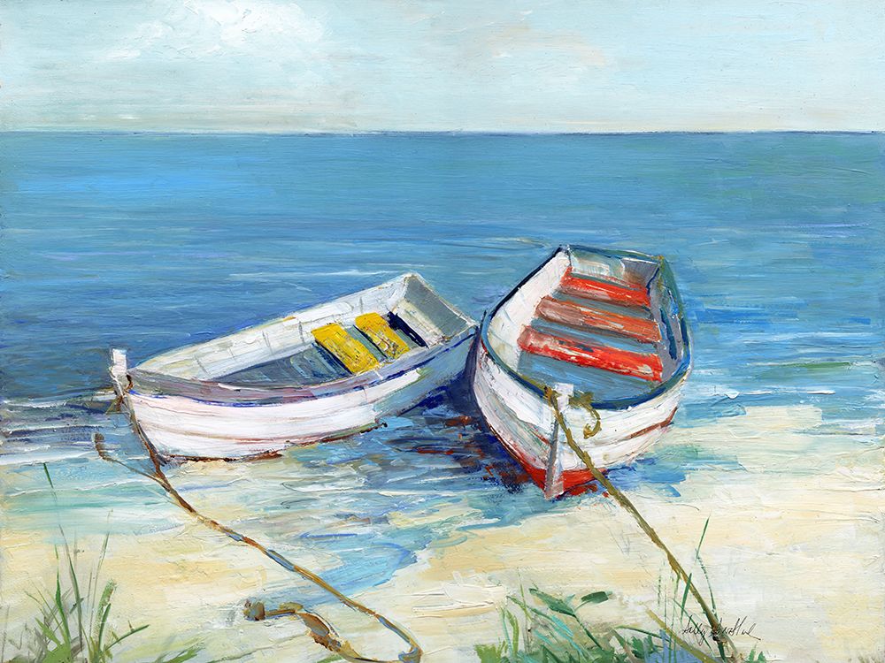 Day of Fishing art print by Sally Swatland for $57.95 CAD