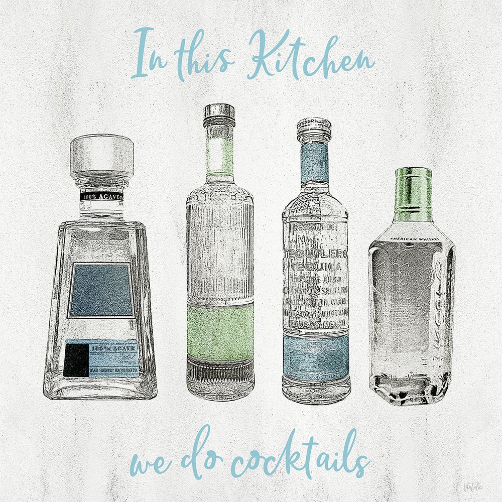 Kitchen Cocktails II art print by Natalie Carpentieri for $57.95 CAD