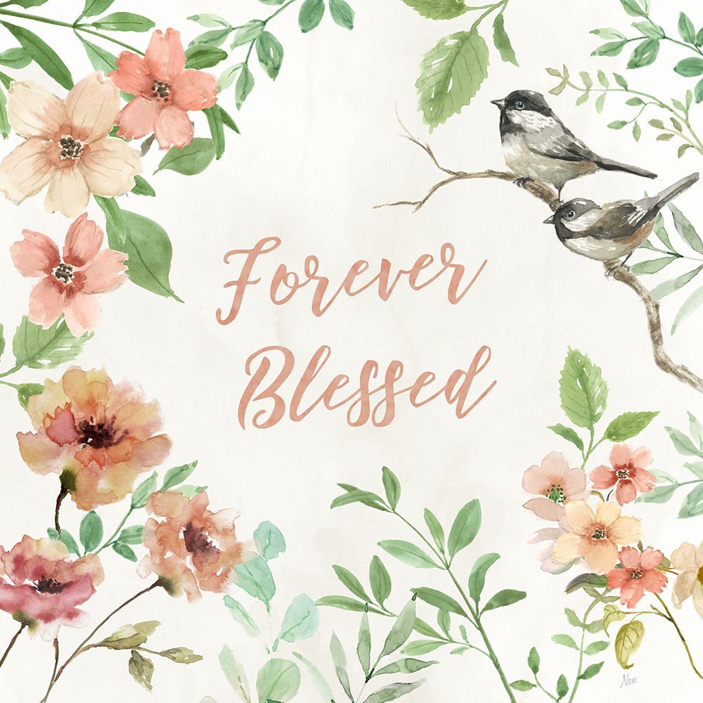 Blush Garden II art print by Nan for $57.95 CAD