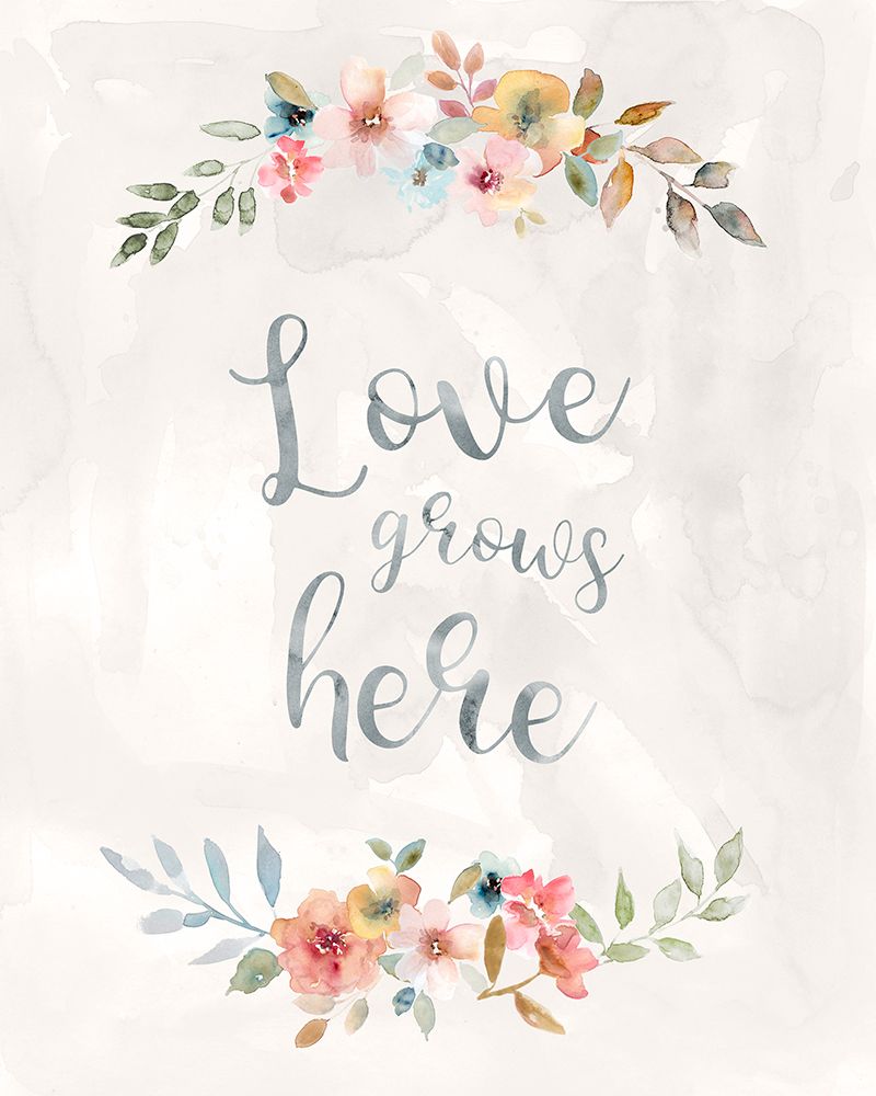 Floral Love art print by Carol Robinson for $57.95 CAD