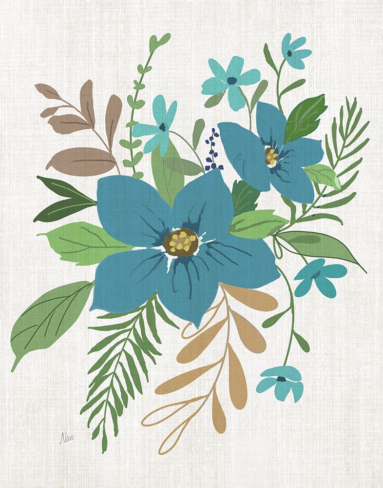 Flower Market II art print by Nan for $57.95 CAD