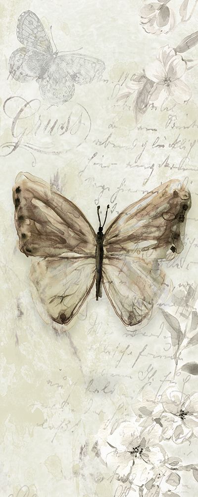 La Chanson du Papillon I art print by Carol Robinson for $57.95 CAD