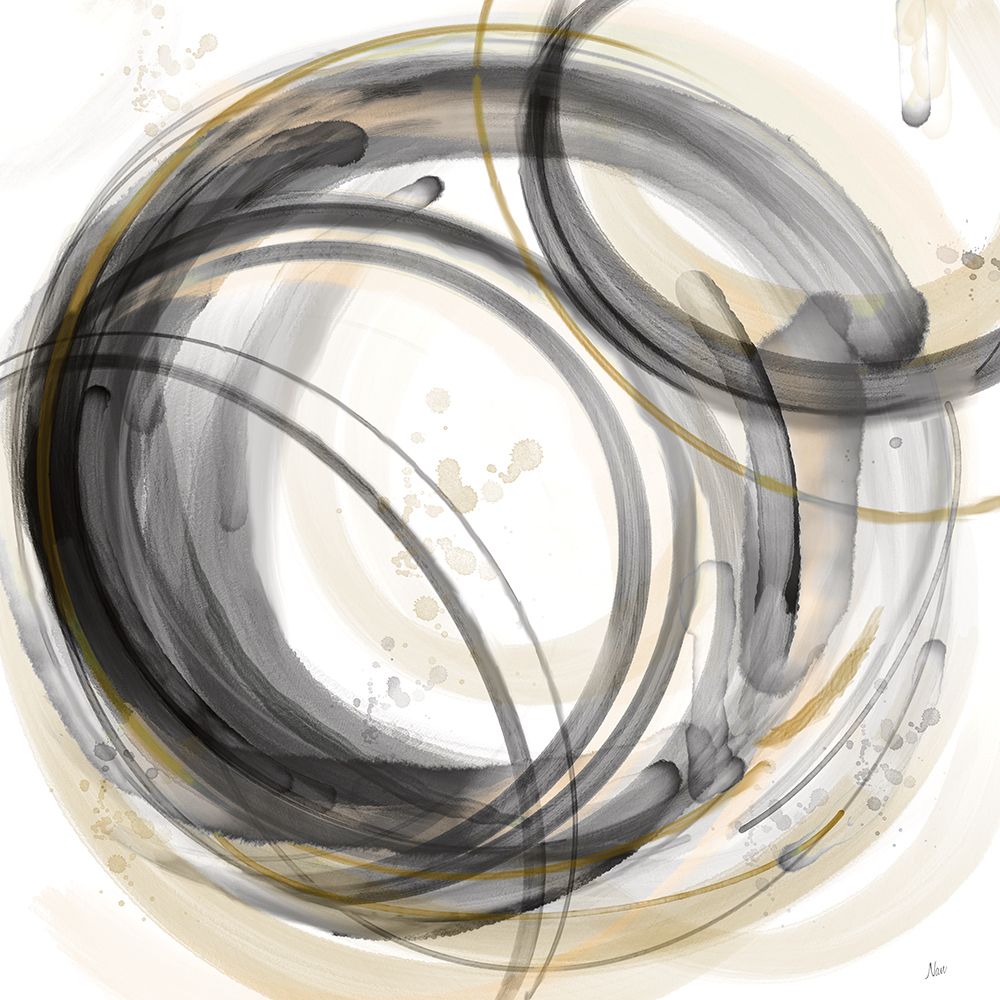 Round and Round II art print by Nan for $57.95 CAD