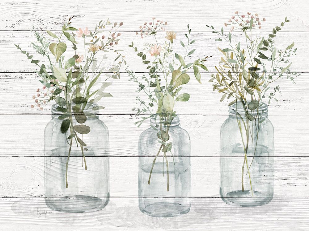 Bottled Greenery art print by Livi Finn for $57.95 CAD