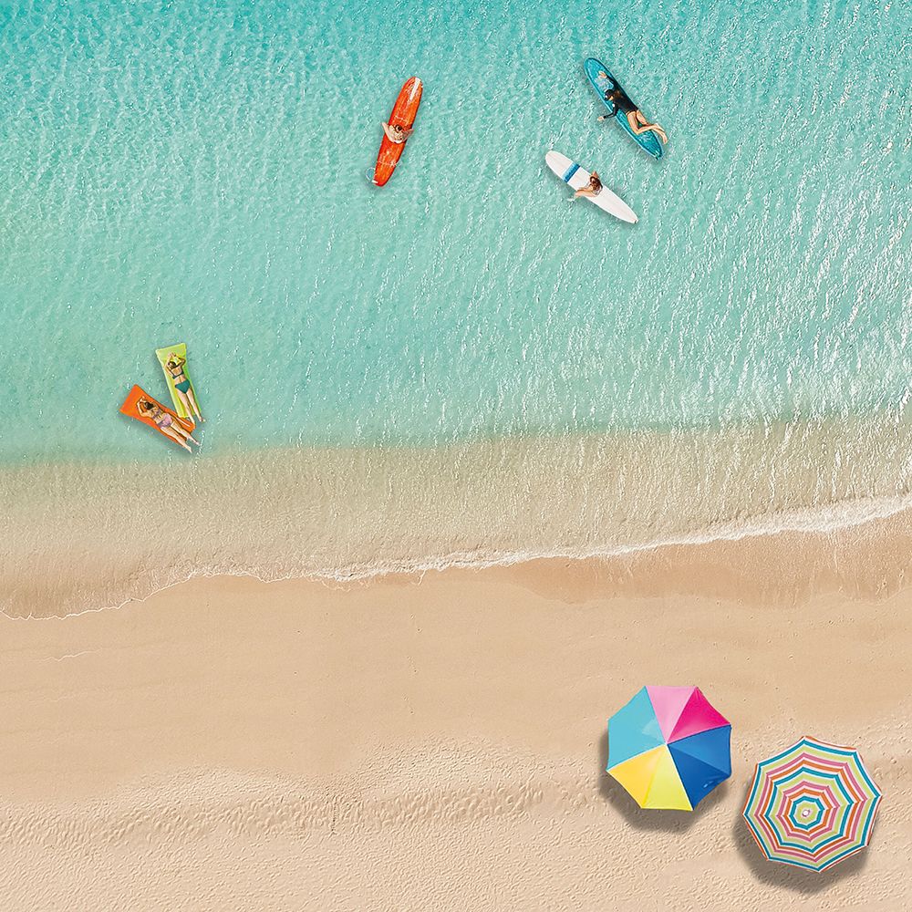 Fun in the Sun art print by Katrina Craven for $57.95 CAD
