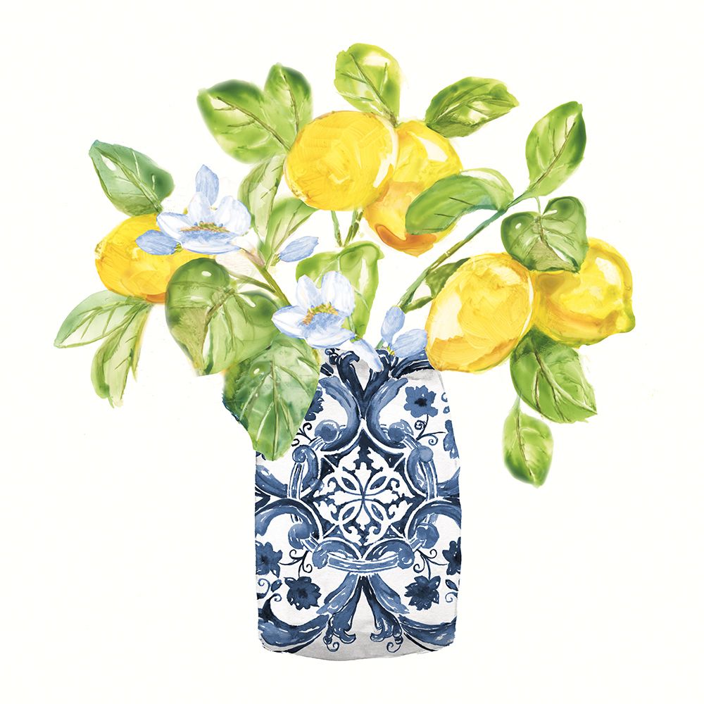 Lemon Life I art print by Nan for $57.95 CAD