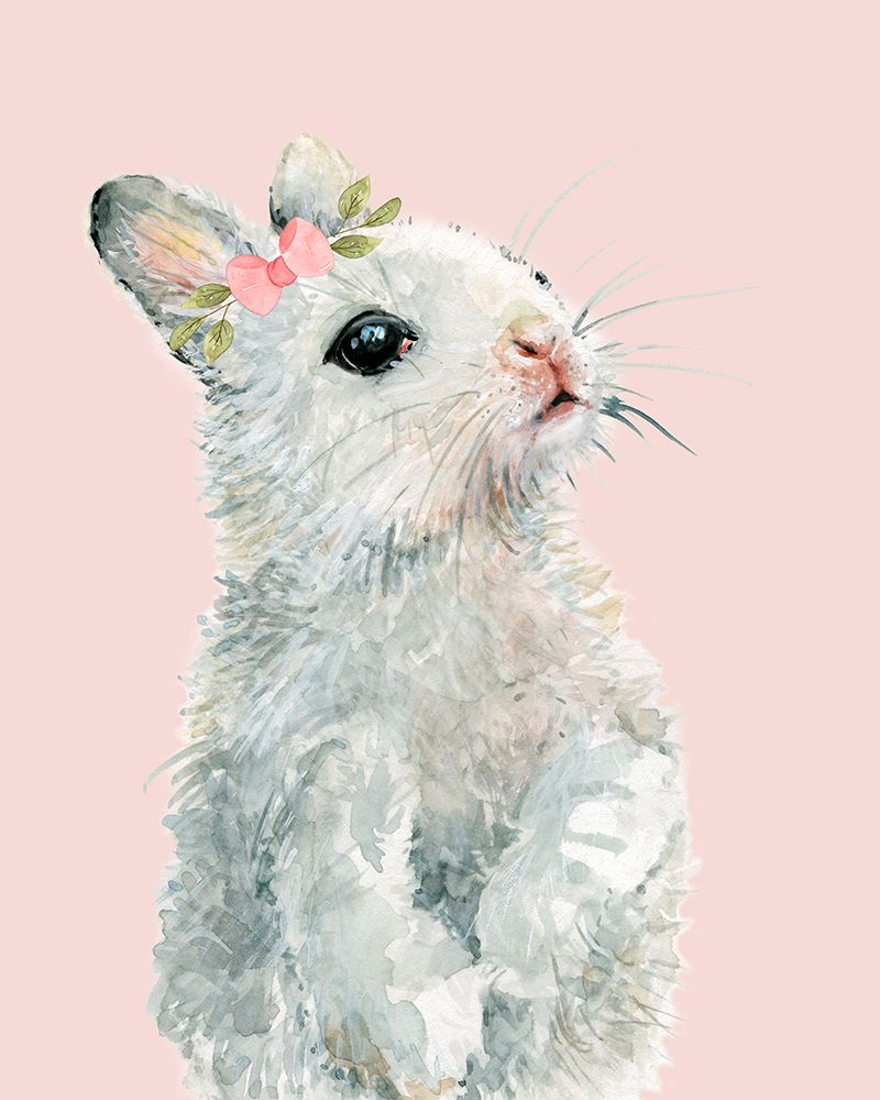 Bunny Dressed Up art print by Carol Robinson for $57.95 CAD