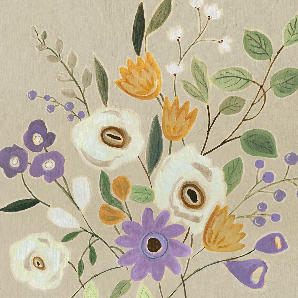 Joyful Arrangement II art print by Carol Robinson for $57.95 CAD
