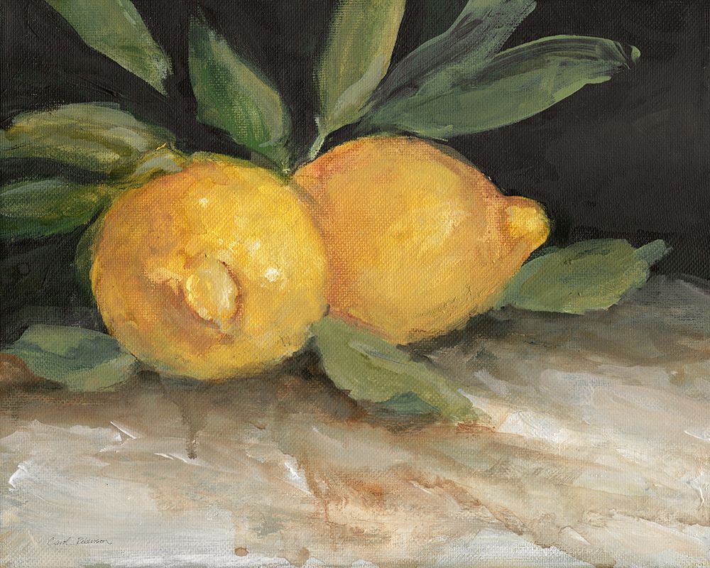 Zesty Lemons I art print by Carol Robinson for $57.95 CAD