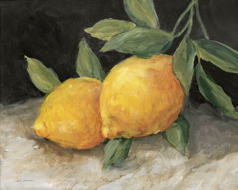 Zesty Lemons II art print by Carol Robinson for $57.95 CAD