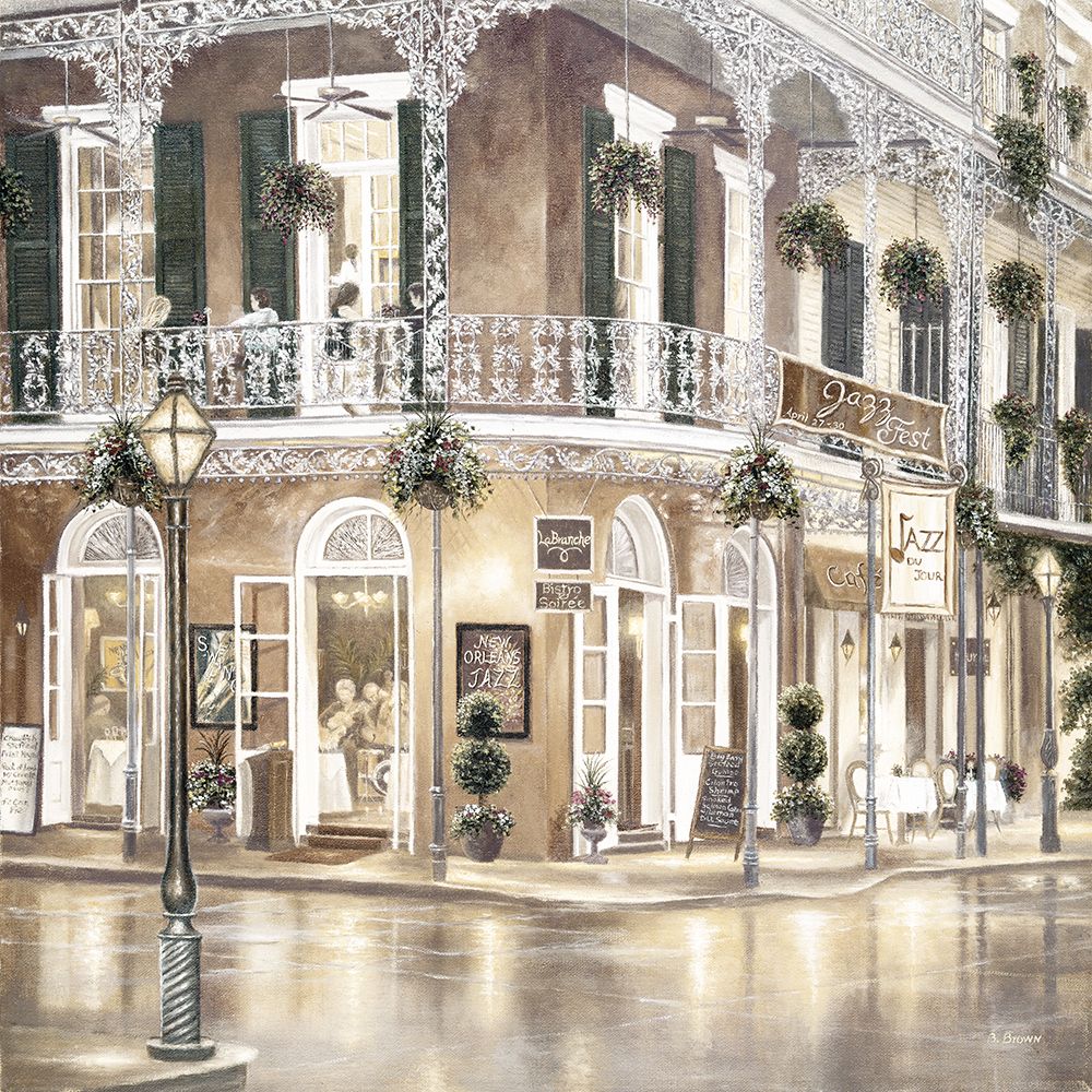 Jazz Street I art print by Betsy Brown for $57.95 CAD