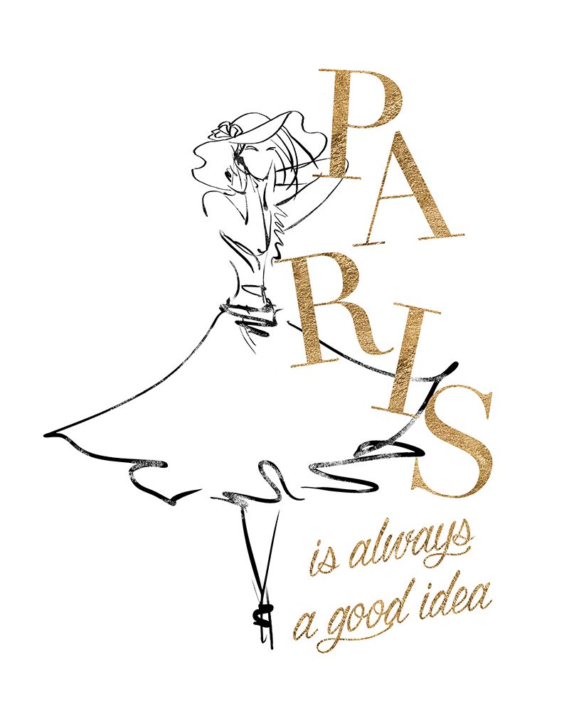 Paris Model II art print by Conrad Knutsen for $57.95 CAD