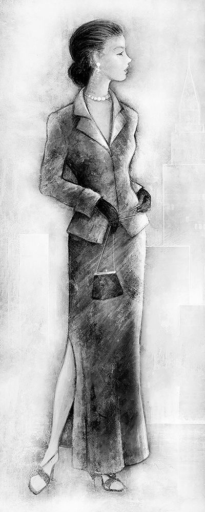 Sophisticated Evening I art print by Elaine Vollherbst-Lane for $57.95 CAD
